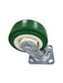 عجل صناعي اخضر متحرك بدون بريك 5*2 SWIVEL BHW