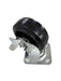 عجل صناعي اسود مع بريك 5*2 SWIVEL BREAK