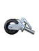 عجل سقاله اسود 6*2 SWIVEL
