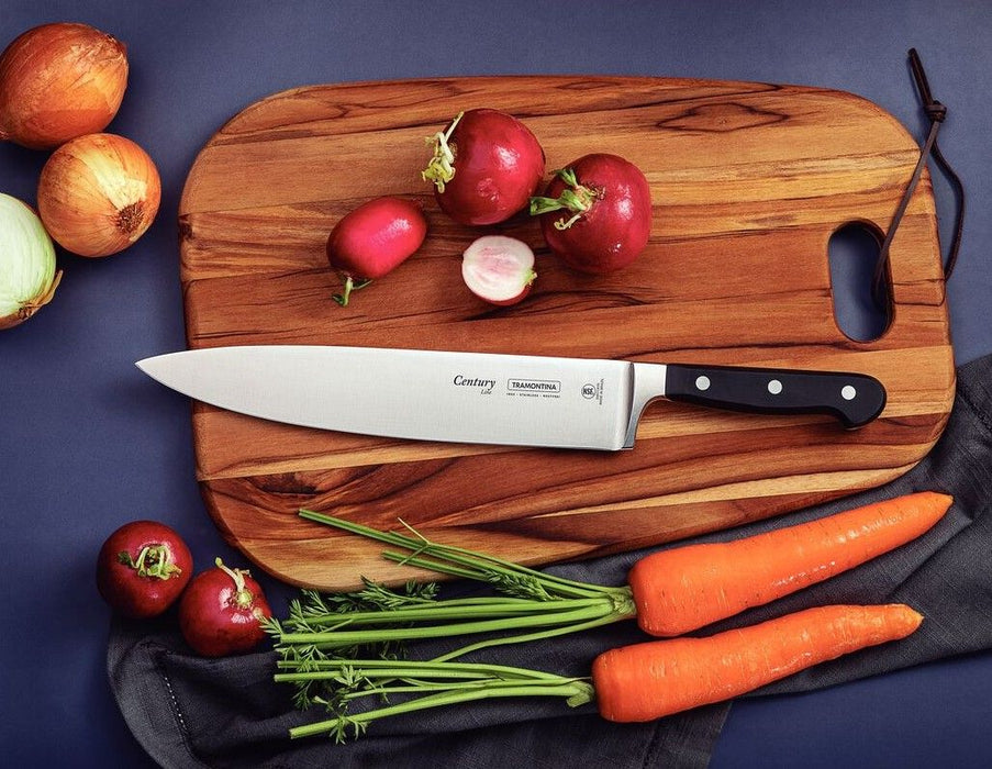 سكين شيف 39 سم من Tramontina Century - أسود