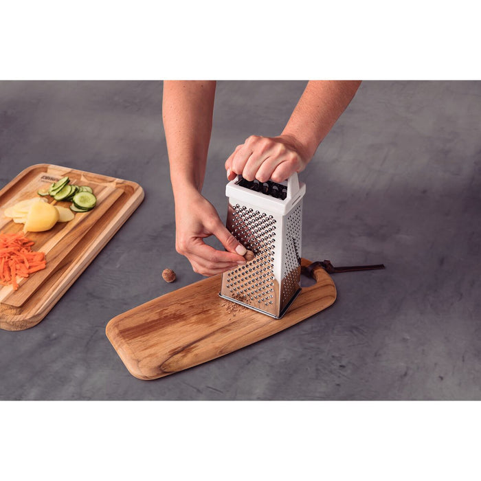 مبشرة 4 جوانب 22.6 سم من Tramontina Utilita - أبيض