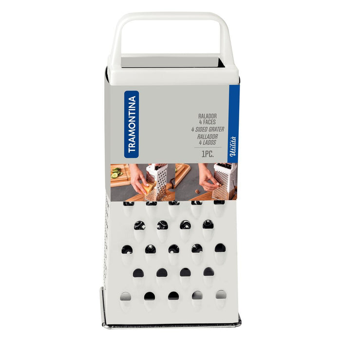 مبشرة 4 جوانب 22.6 سم من Tramontina Utilita - أبيض