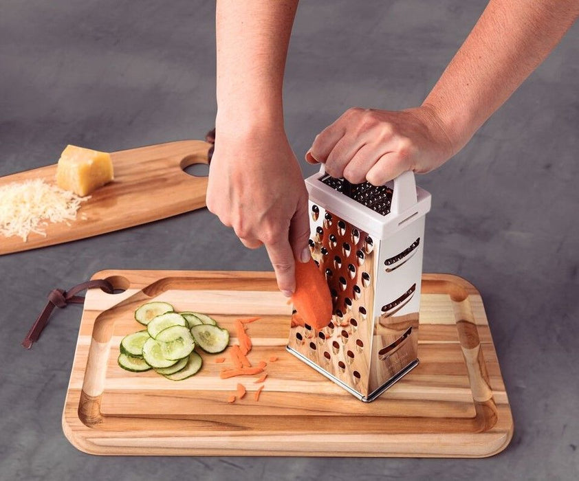 مبشرة 4 جوانب 22.6 سم من Tramontina Utilita - أبيض