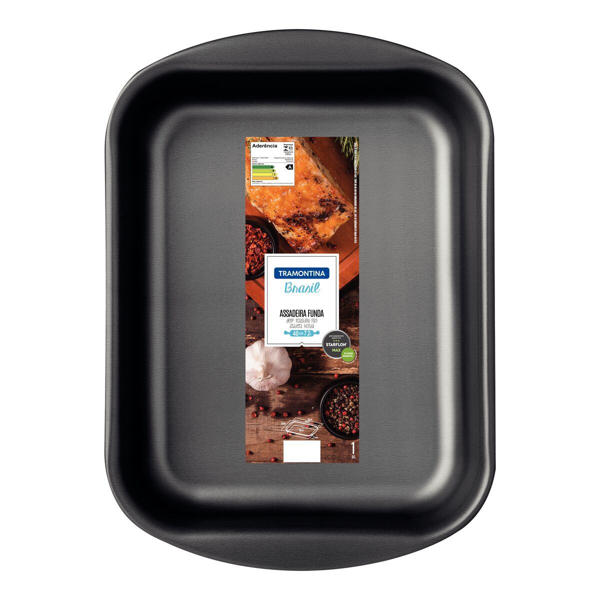 Tramontina Brasil 40cm Deep Grilling Tray Tramontina Brasil 40cm Deep Grilling Tray