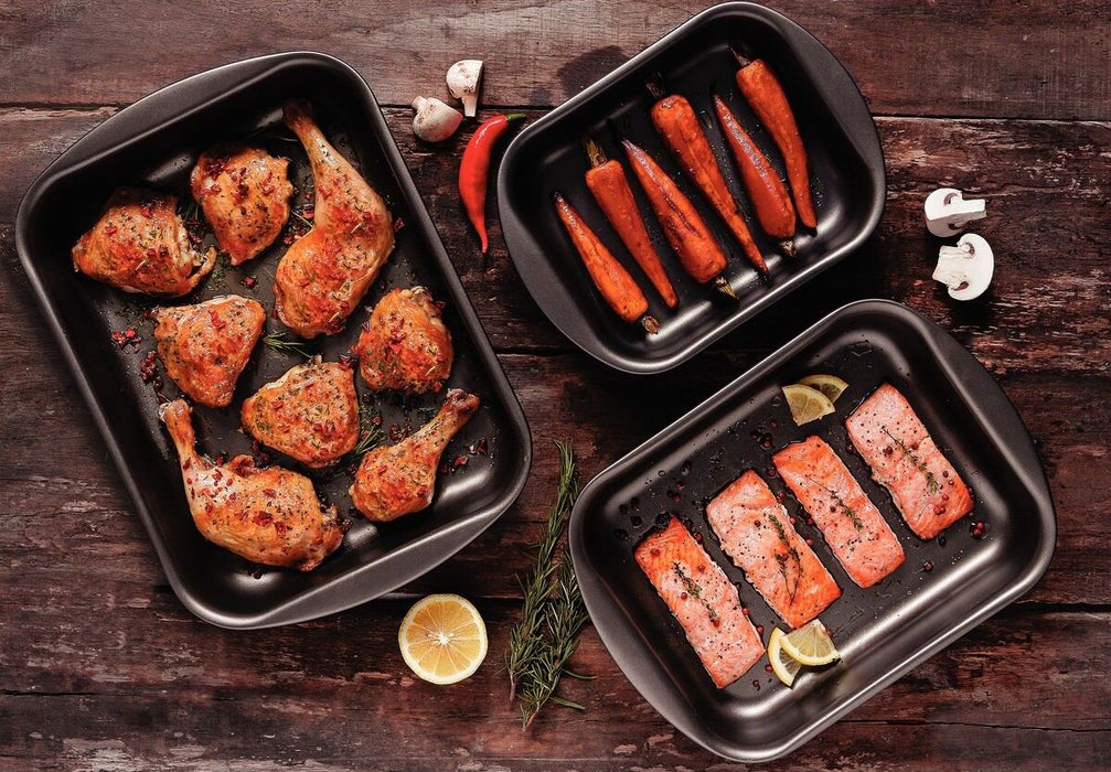 طقم 3 صواني فرن من Tramontina Brasil