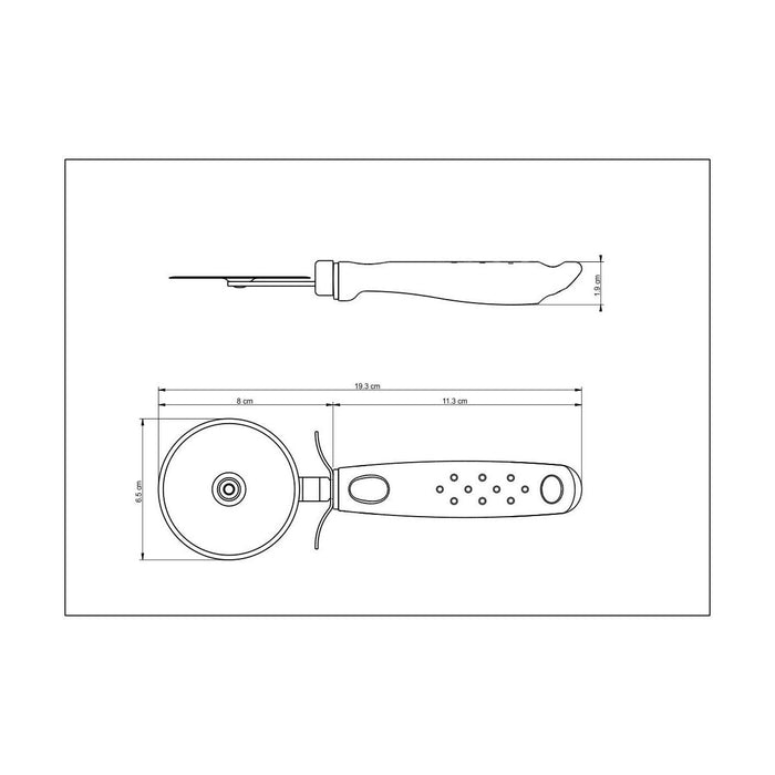 قطاعة بيتزا 19.3 سم من Tramontina Utilita