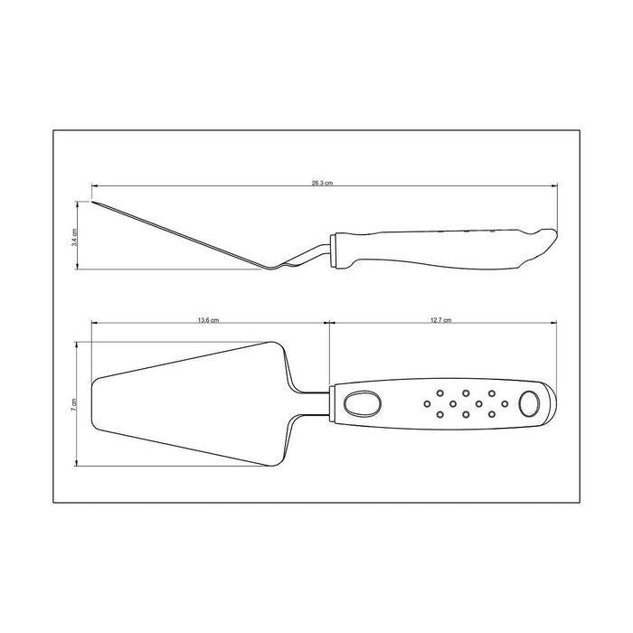 ملعقة تقديم بيتزا 26 سم من Tramontina Utilita