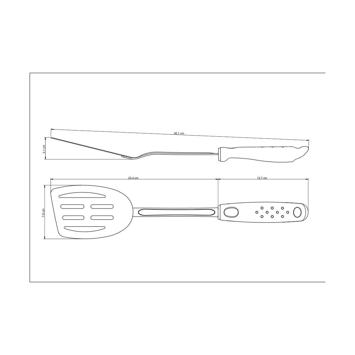 Tramontina Utilita Turning Spoon 36 cm Tramontina Utilita Turning Spoon 36 cm