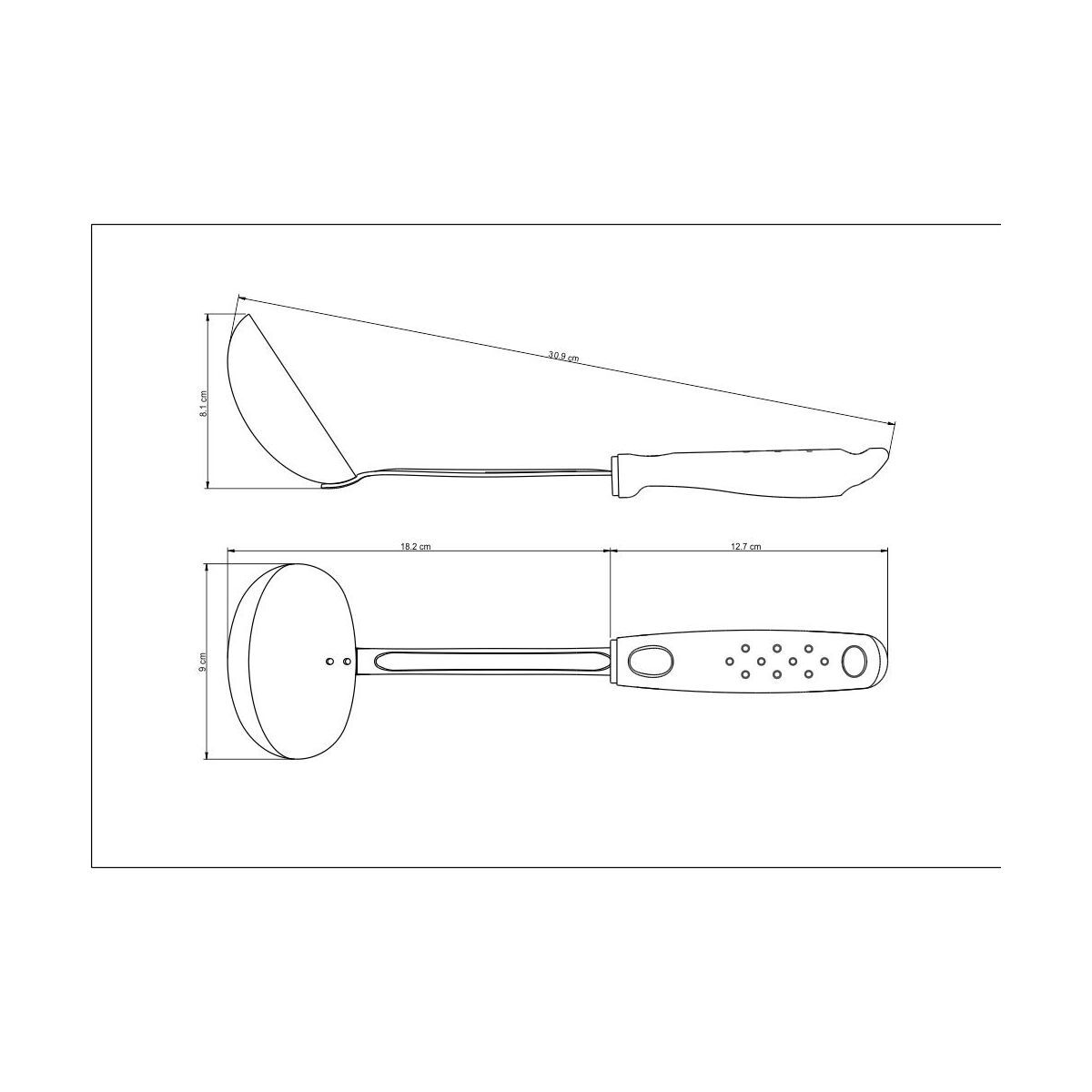 Tramontina Utilita 31 cm Ladle Tramontina Utilita 31 cm Ladle