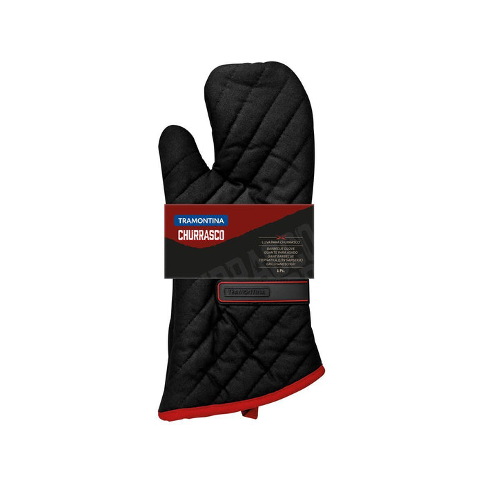 Tramontina Churrasco 41cm Heat Resistant Grill Glove - Grey