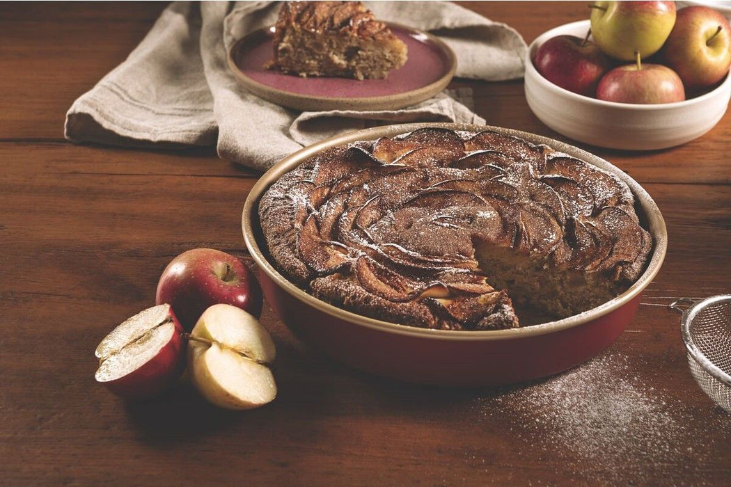 قالب خبز مدور 26 سم من Tramontina Brasil - أحمر