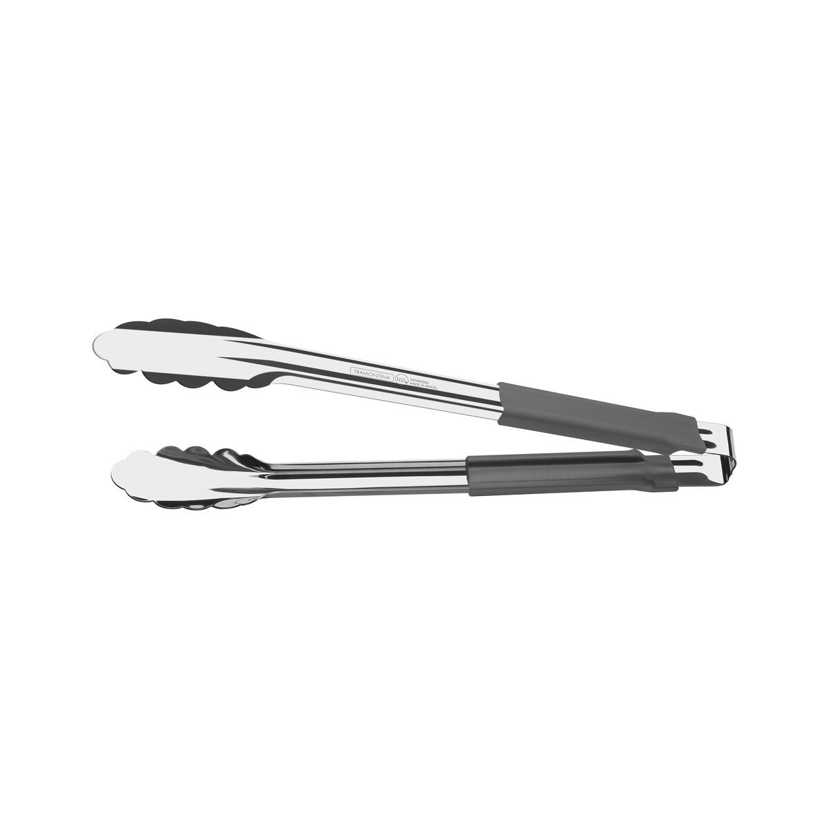 Tramontina Utilita 30cm Food Tongs - Grey Tramontina Utilita 30cm Food Tongs - Grey
