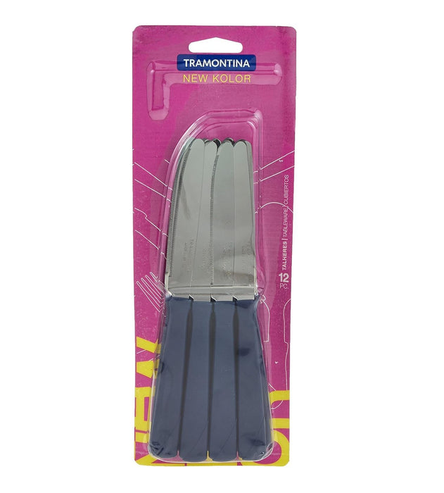 طقم سكاكين طعام 12 قطعة من Tramontina New Kolor