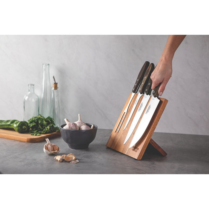 طقم أدوات باربكيو 5 قطع من Tramontina Churrasco Polywood