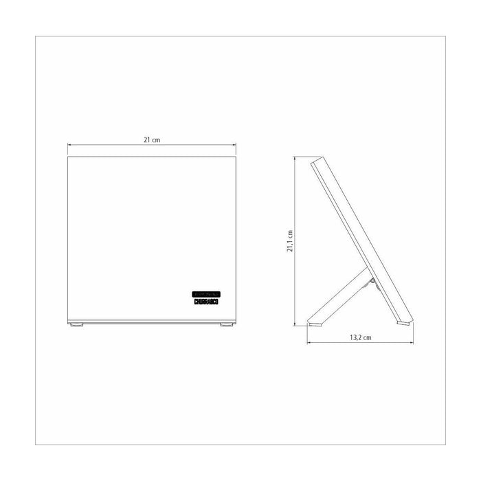 طقم أدوات باربكيو 5 قطع من Tramontina Churrasco Polywood