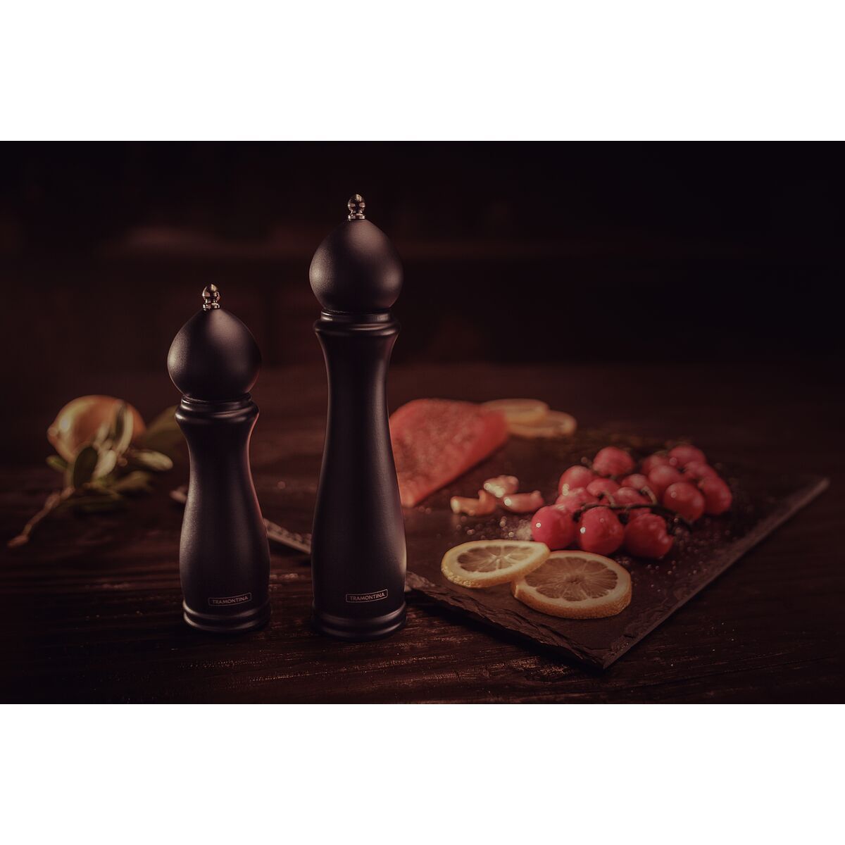 مطحنة ملح/فلفل 25 سم من Tramontina Churrasco - أسود مطحنة ملح/فلفل 25 سم من Tramontina Churrasco - أسود