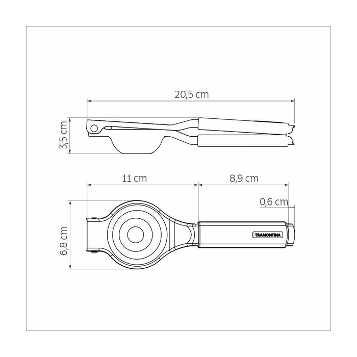 عصارة ليمون 20 سم من Tramontina Utilita