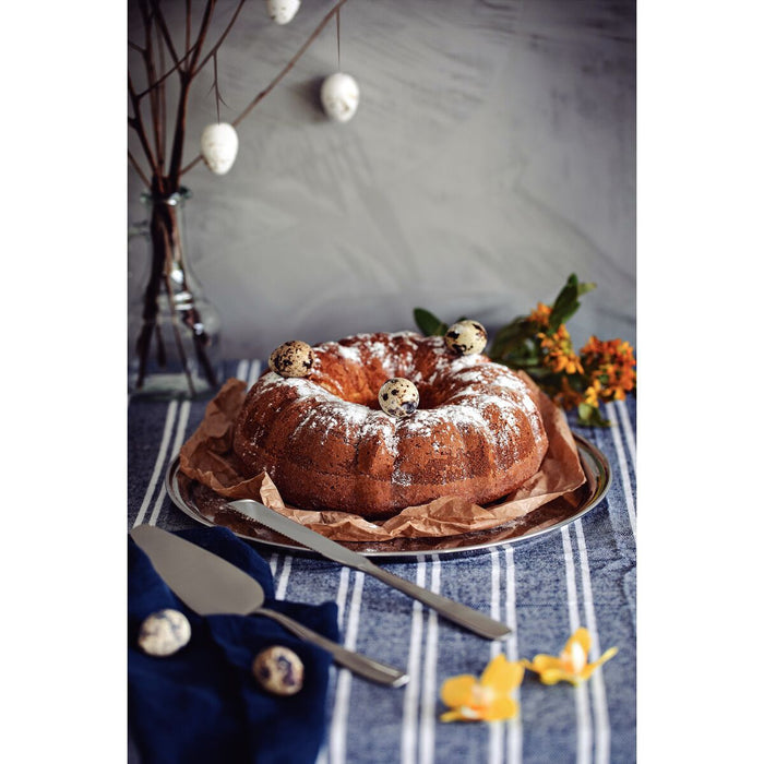 صينية ستيل مدورة 30 سم من Tramontina Service