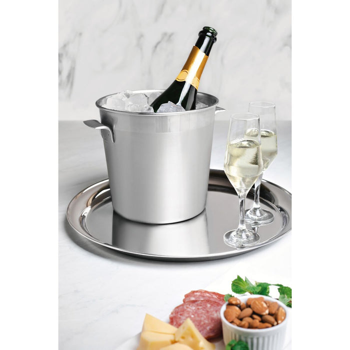 صينية ستيل مدورة 30 سم من Tramontina Service