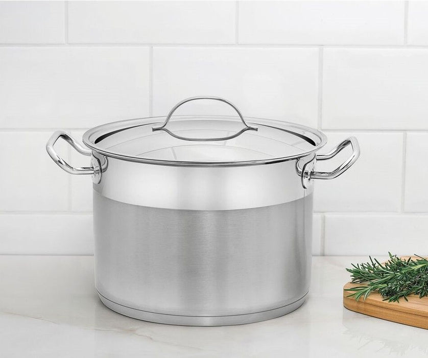 طنجرة ستيل بغطاء 20 سم من Tramontina Professional