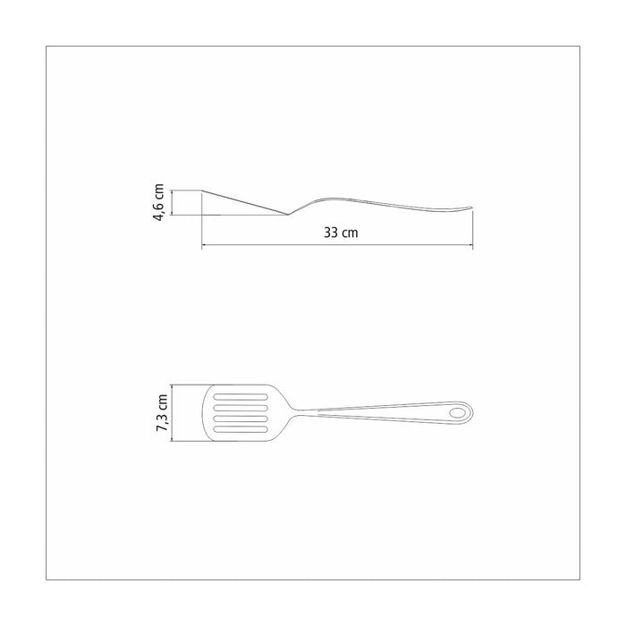 ملعقة تقليب بثقوب 33*7 سم من Tramontina Utility