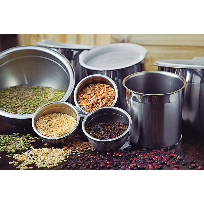 حافظة طعام ستيل مدورة 2.3 لتر من Tramontina Freezinox