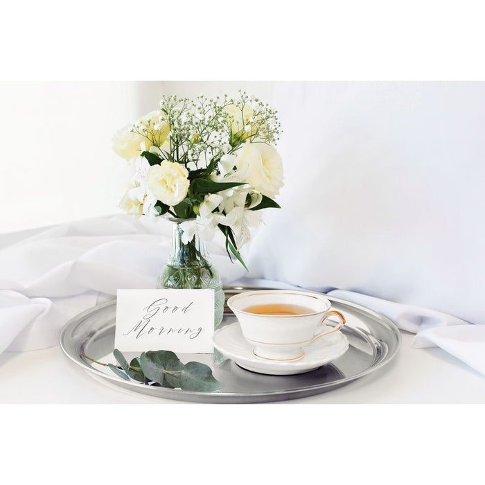 صينية ستيل مدورة 45 سم من Tramontina Service