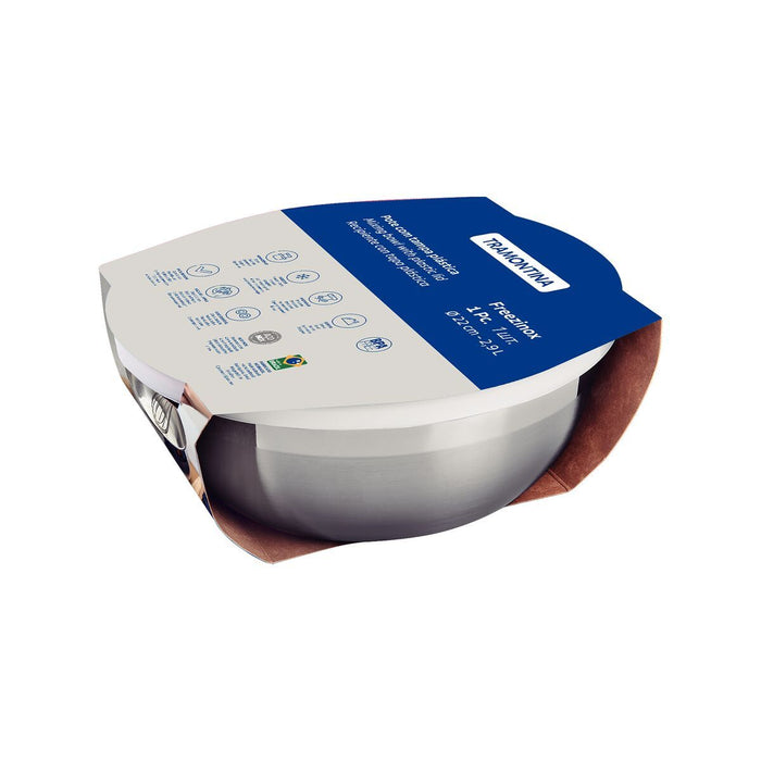 Tramontina Freezinox 22 cm Steel Whisking Bowl