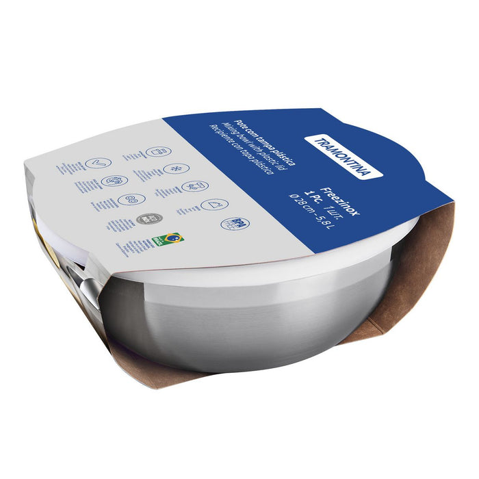 Tramontina Freezinox 28 cm Steel Whisking Bowl