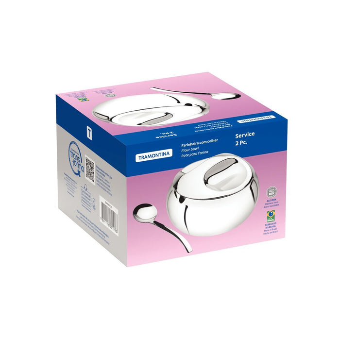 سكرية مع ملعقة 11.5 سم من Tramontina Service