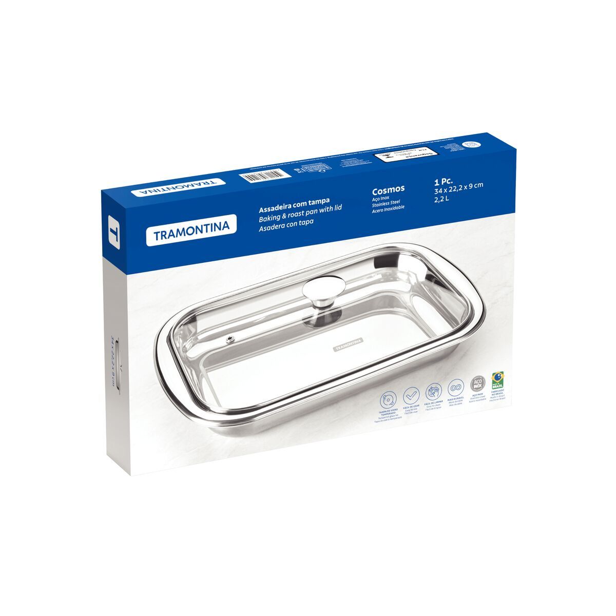 Tramontina Cosmos Oven Tray 34*22 cm Tramontina Cosmos Oven Tray 34*22 cm