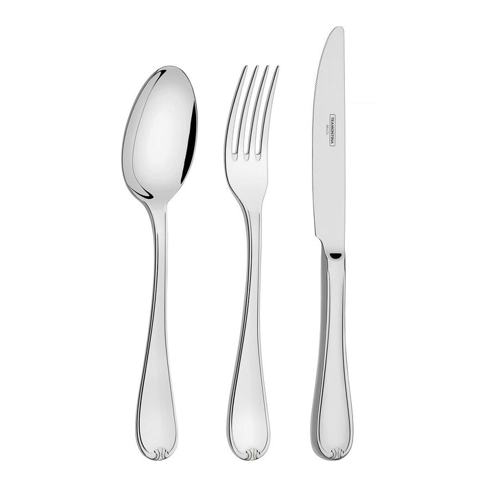 طقم أدوات مائدة 42 قطعة من Tramontina Vicenza