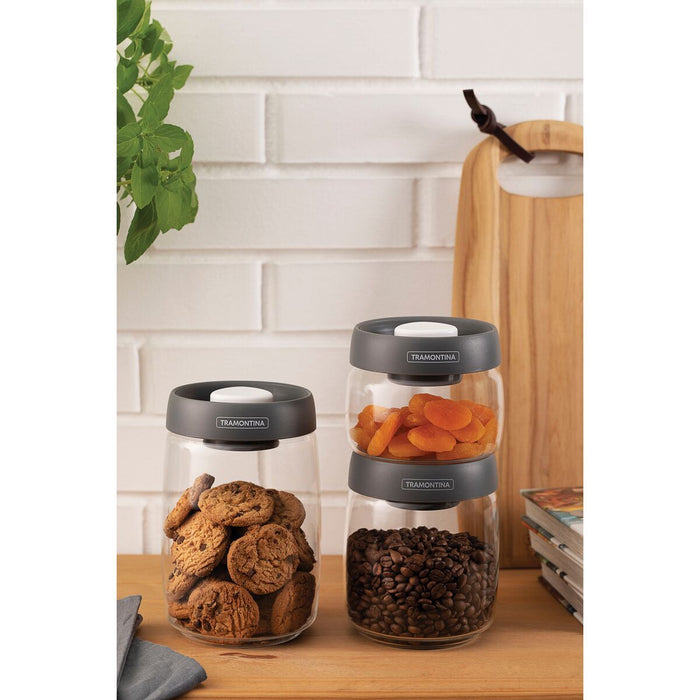 Tramontina Purezza 1.2L Glass Food Container