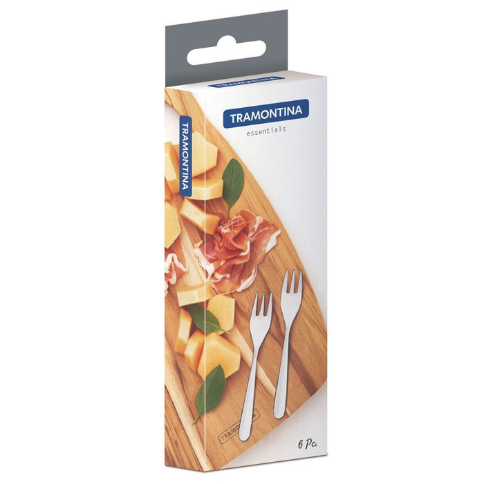 طقم شوك مقبلات 6 قطع من Tramontina Amazonas