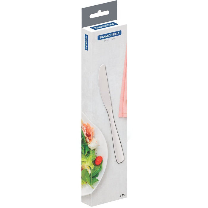 طقم سكاكين طعام 3 قطع من Tramontina Amazonas