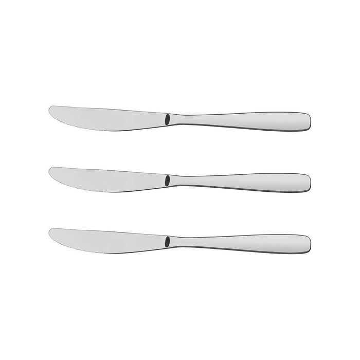 طقم سكاكين طعام 3 قطع من Tramontina Amazonas