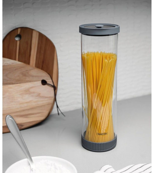 حافظة طعام زجاج وسيليكون 2 لتر من Tramontina Purezza