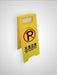 ستاند/اشاره تحذيريه اصفر CAUTION WET FLOOR SLIPPERY