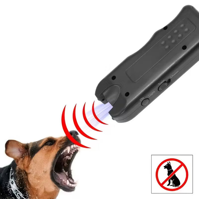 مطارد الكلاب بالموجات فوق الصوتية - فعال حتى 24.99 متر وآمن للتدريب