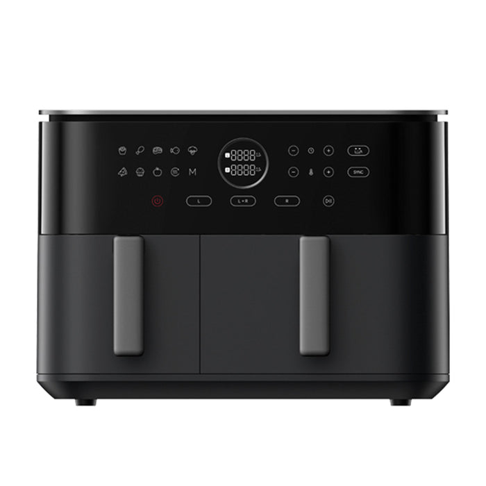 قلاية هوائية مزدوجة المناطق من شاومي 10 لتر EU بقدرة 2700 واط وأوضاع طهي متعددة