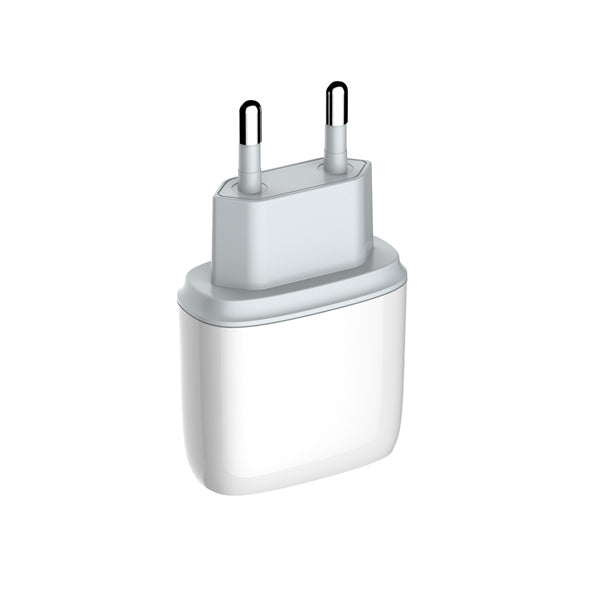 شاحن سريع بمنفذي USB مع مفتاح تحكم 20 واط من LDNIO شاحن سريع بمنفذي USB مع مفتاح تحكم 20 واط من LDNIO