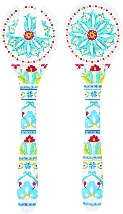 طقم تقديم السلطة من Easy Life Toscana - ألوان متعددة