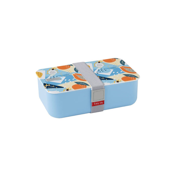 حافظة طعام 1000 مل من Easy Life Abstract - أزرق