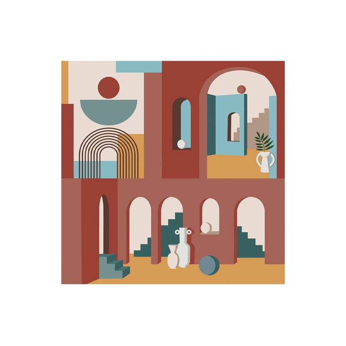 طقم مناديل طعام 20 قطعة من Easy Life Kilmanjaro - ألوان متعددة