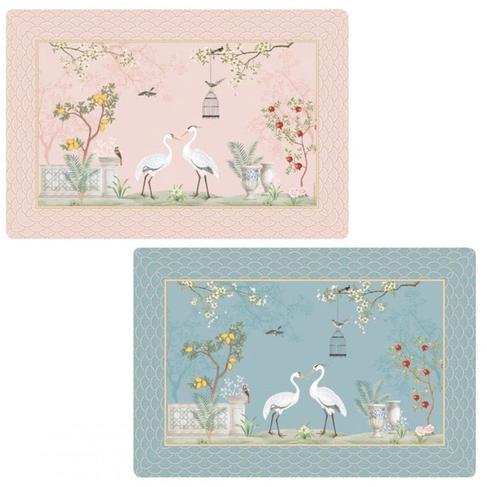 مفرش صحون وجهين 45*30 سم من Easy Life Jardin De Reves - ألوان متعددة