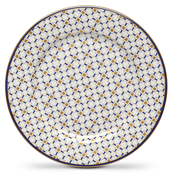 طبق جانبي 19.5 سم من Easy Life Charles - أزرق وذهبي