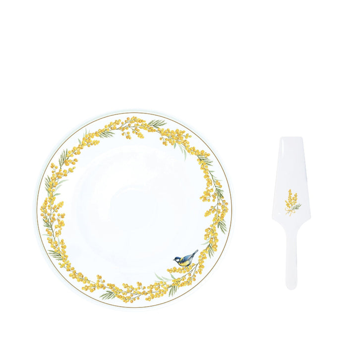 طقم للكيك 32 سم بعلبة من Easy Life Mimosa - ألوان متعددة