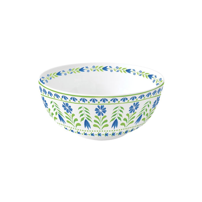 زبدية 15 سم من Easy Life Flowers Garden - أزرق وأخضر