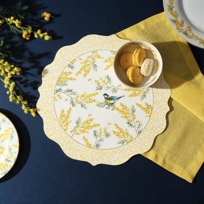 طقم مفارش صحون قطعتين 34.5 سم من Easy Life Mimosa - ألوان متعددة