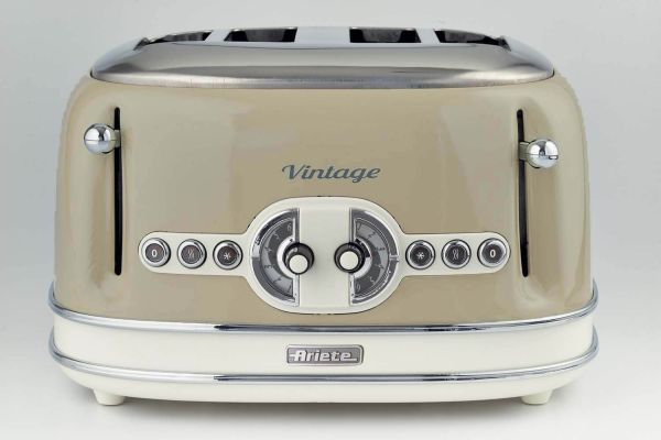 توستر بـ4 فتحات من Ariete Vintage 156 - بيج